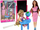 Set lodrash Leantoys Teacher Doll With Student, kukull mësuese dhe nxënëse, me aksesorë shkolle