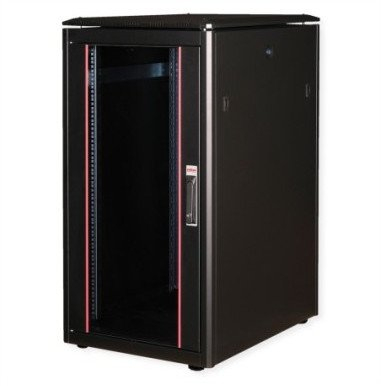 Kабинет за мрежа Roline Pro 22U, 19\", 48.26cm, црн