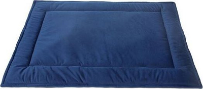 Tapet kadife për qen Velvet Mat, 100x70 cm, blu e errët