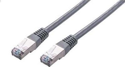 Kabllo rrjeti C-TECH CB-PP5F-2, Cat5e FTP, 2m, gri