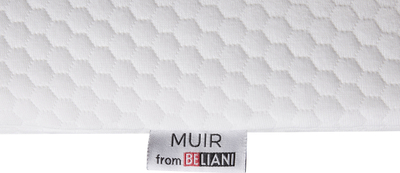 Jastëk gjumi MUIR Low Memory Foam, 55 x 35 cm, ortopedik, i bardhë
