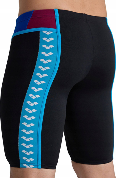 Shorce noti Arena Icons Swim Jammer Panel 80 për meshkuj, 45 cm, të zinj me blu