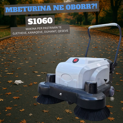 Fshirëse elektrike për sipërfaqe të mëdha Nagavci S1060, 4800 m²/h, 35L, 12V/100AH