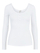 Bluzë PIECES PCKITTE Slim Fit, e bardhë