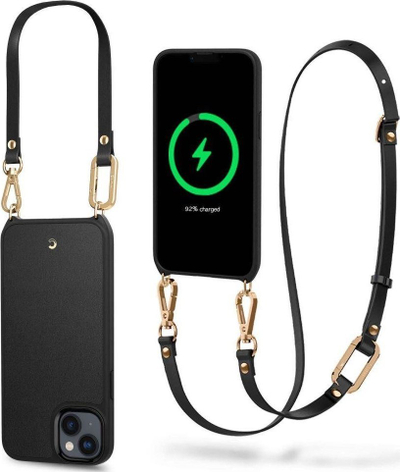 Mbrojtëse telefoni Spigen Cyrill Classic Charm Mag MagSafe, për iPhone 14, e zezë