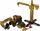 Set ndertimi MEGA CREATIVE 526180, vince me eskavator, me drita dhe ze, ngjyre ari