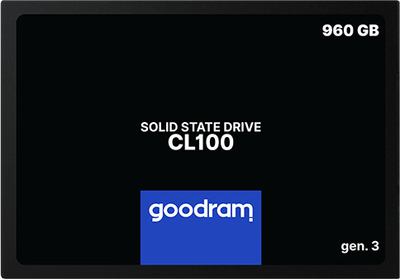 Disk GOODRAM CL100 Gen.3, 2.5 "- 960GB