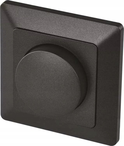 Dimmer Triac EMOS për LED të zbehshme, 230V, anthracite