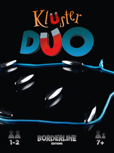 Lojë me magnete Magnet France Kluster Duo Cards, 2 lojtarë, moshat 7+, shumëngjyrëshe