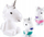 Set krijimi me unikornë EPEE Glowing Decorhorns DIY Unicorn Family P4 60047, me drita LED, shumëngjyrësh