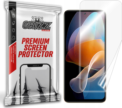 Mbrojtës ekrani GrizzGlass Ceramic Film për Xiaomi Redmi Note 12R Pro, keramik i butë, transparencë e plotë, transparent
