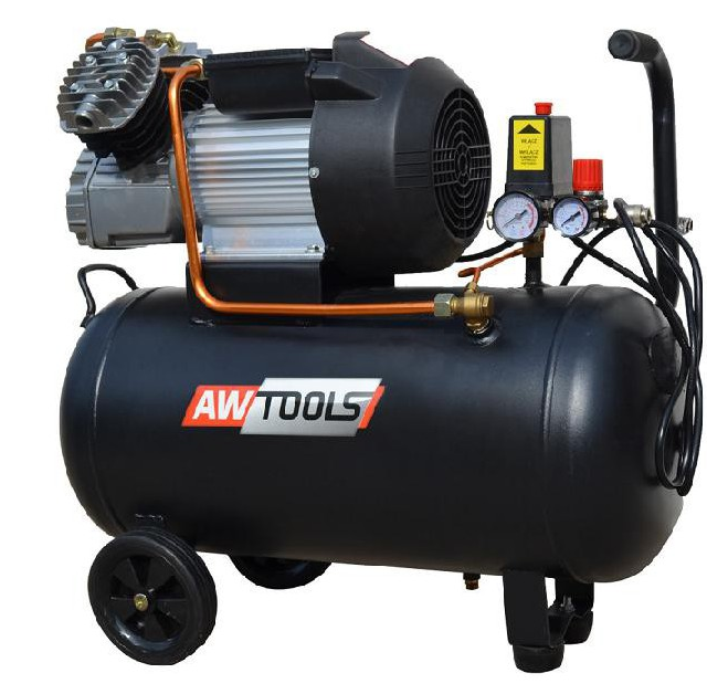 Kompresor AWTools ZVA-50L, 8 bar, 50 l