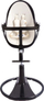 Karrige e naltë Bloom Fresco Chrome Frame, me tabaka, lartësi që rregullohet, e zezë
