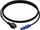 Kabllo rryme Procab CAB442/5, schuko male në powerCON power-out, 3 x 2.5 mm², 5 m, i zi