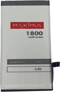 Bateri telefoni Maxximus për iPhone 8, 1800mAh, Li Ion, gri