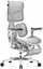 Karrige zyre Diablo Chairs V-Kinetic, ergonomike, me mbështetëse për këmbët, gri