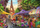 Puzzle Trefl Tea Time Flower Market Paris, 1000 pjesë, shumëngjyrësh