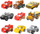 Set lodrash Mattel Cars Micro, 3 makina metalike, multicolor