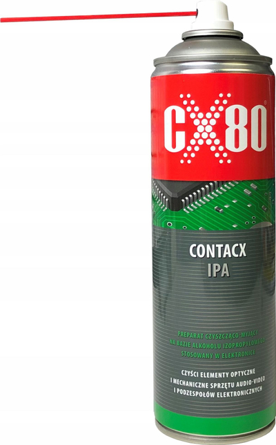 Спреј за чистење контакти CX80 Contacx IPA, 500 ml, за електроника
