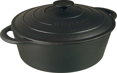 Enë KingHoff KH-2255, 29cm, 4,5L, e zezë