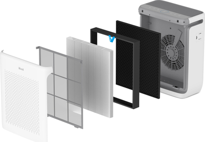 Pastrues ajri Levoit Vital 200S Pro Smart, për 88m², filtër HEPA, i bardhë