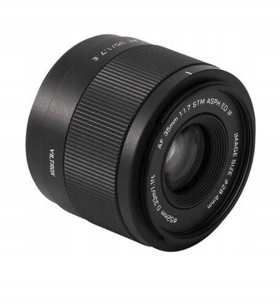 Објектив Viltrox AF 35mm f/1.7 Air, APS C, за Sony E, црн