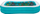 Pishinë e fryrë Bestway, 262x175x51 cm, 778 L, ngjyrë turquoise