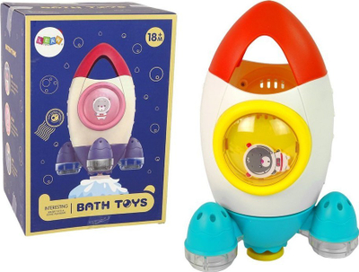 Lodër dushi LEAN raketë me ujë, për kalamaj 18M+, shumëngjyrëshe