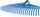Hark kopshti Garden Rake, plastik, 46cm, jeshil