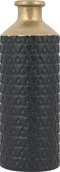 Vazo për zbukurim Beliani ARSIN, stoneware, 39 cm, e zezë