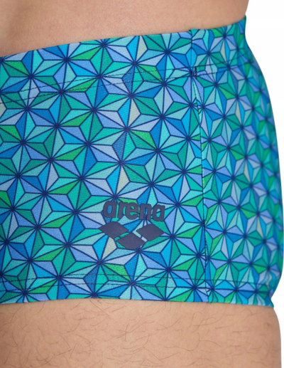 Rroba banje për burra Arena Swim Boxer, MaxLife Eco, i bëjnë ballë klorit, shumëngjyrëshe