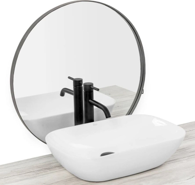 Lavabo mbi banak Rea Claudia, 51cm, e bardhë