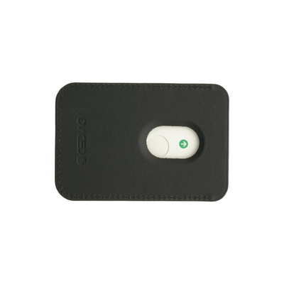 Dviced Leather MagSafe Cardholder With Stand, Black