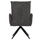 Kolltuk ngrënieje Zorin 64x66x94,5Hcm (HM9846.03), gri/ zezë