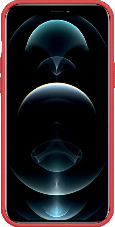 Kupë mbrojtëse Nillkin Super Frosted Shield Pro, për iPhone 13 Pro, e kuqe