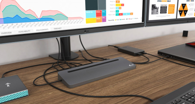 Докинг станица I-TEC C31FLATDOCKPDPRO, USB-C, 4K, метална