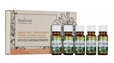 Set me vajëra esenciale Saloos The magic of aromatherapy