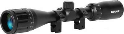 Shënjestër optike Diana 3-9x40 AO Duplex, tub 1", e zezë