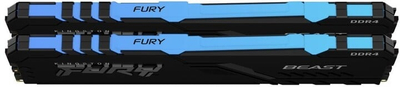 Memorie Kingston Fury Beast RGB 16GB (2x8GB) DDR4 3733 CL19