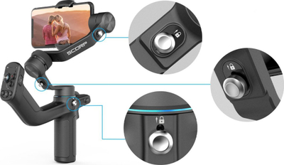 Stabilizues dore FeiyuTech Scorp Mini P Kit, për smartphone, me tripod, i bardhë