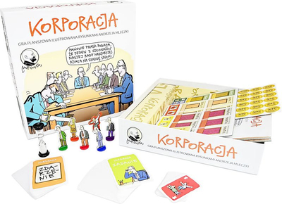 Lojë tavoline MDR Board Game Corporation, satirike, strategjike, shumëngjyrëshe