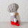 Figurinë prej stofi dekorative Cooky Chef, 28 cm, shumëngjyrëshe