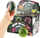 Top lodër antistres Skleplolki Neon Beans Squish Ball, 7 cm, me rruaza, ngjyra neoni