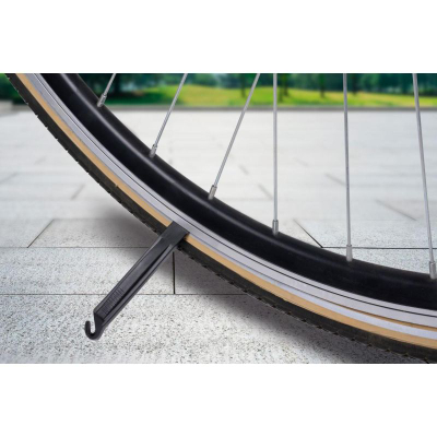 Set leva gomash biçiklete Bicycle Gear, 3 copë, plastike, i zi