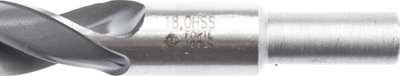 Spiralë metali Forte Tools Forte-18.00, 18 mm, HSS, e zezë