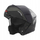 Helmetë modulare motoçiklete Nox N968 Ultra, për të rritur, e zezë
