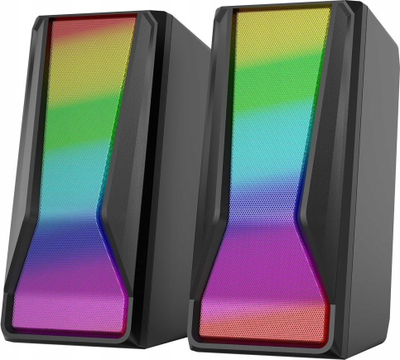 Altoparlantë kompjuteri Marvo SG-274, 2.0, 6W, RGB, të zinj