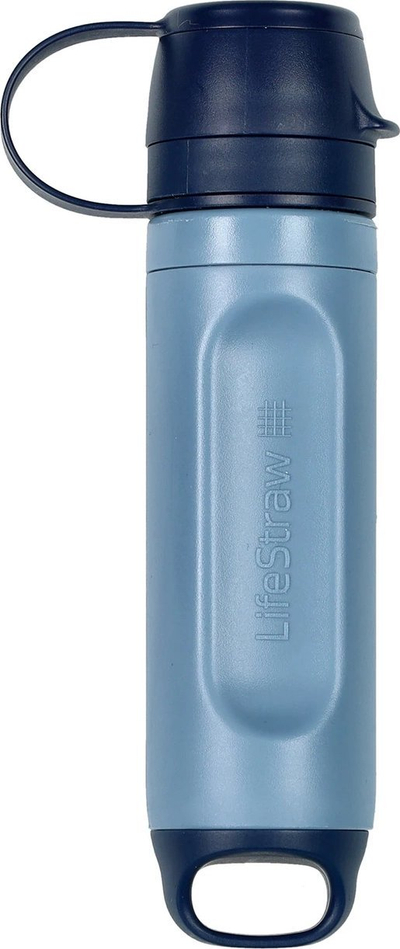 Filtër uji LifeStraw Peak Series Solo, 28mm, portativ, blu malor