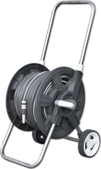 Set karrocë uji Bradas WHITE SILVER PLUS, zorrë 1/2 30 m, gri