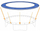 Mbulesë sustash trampoline FUNFIT 183 cm, PE EPE, blu
